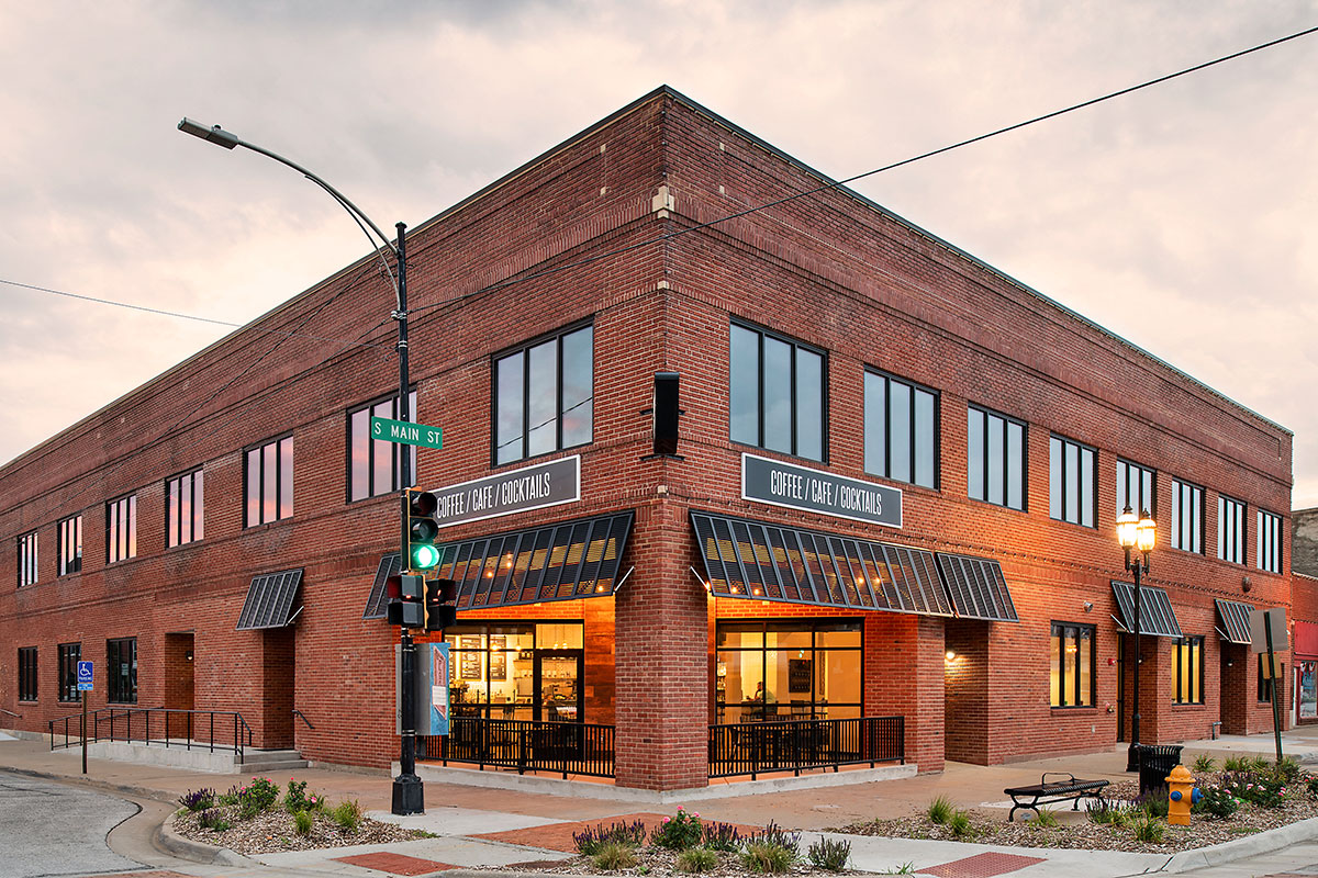 Corner Market - Halloren Building