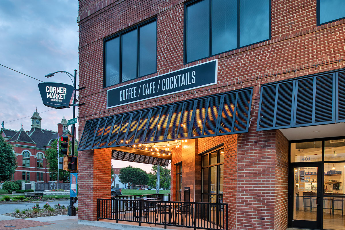 Corner Market - Halloren Building