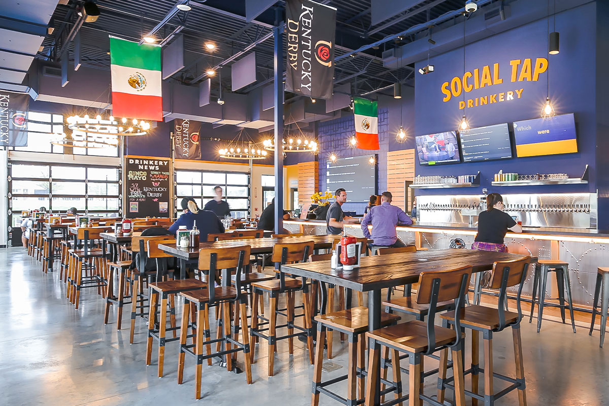 Social Tap Drinkery - Wichita State University's Braeburn Square