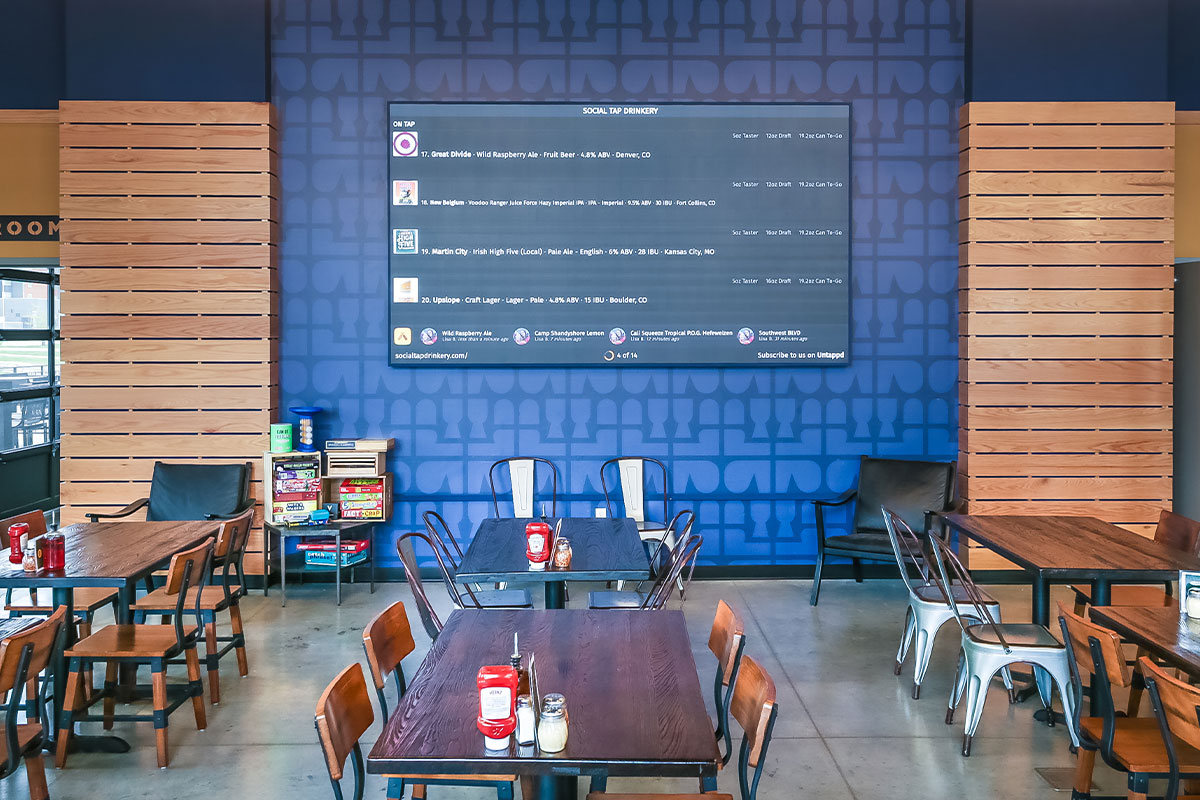 Social Tap Drinkery - Wichita State University's Braeburn Square